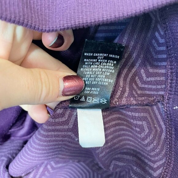 Under Armour Womens UA Storm Softshell Jacket Purple Size XS Hooded Long Sleeve - Picture 5 of 9